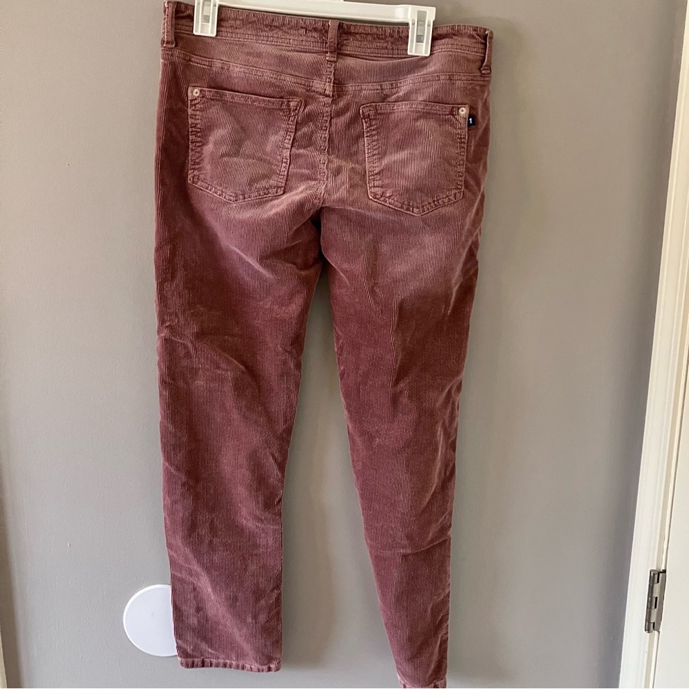 Pilcro Rose Slim Boyfriend Crop Corduroy Pants Size 29 - Picture 3 of 8